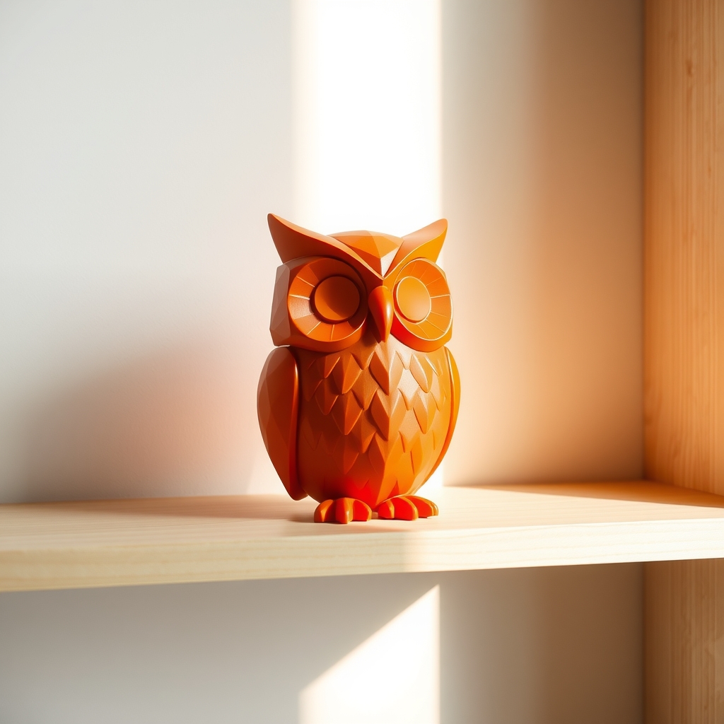 Low-poly Owl